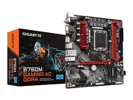 Gigabyte B760M Gaming AC DDR4 (LGA1700) Motherboard For Sale