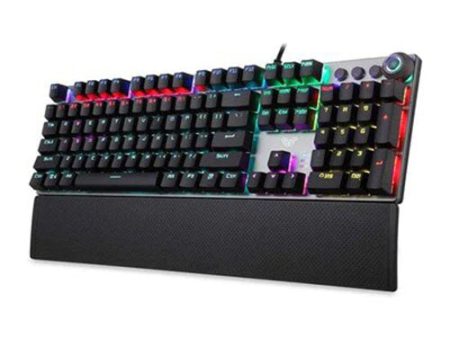 Aula Wind F2058 Wired Mechanical Gaming Gray Keyboard (Blue Switch) Hot on Sale