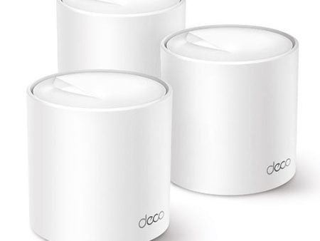 TP-Link Deco X50 (3-Pack) AX3000 Whole Home Mesh WiFi 6 System For Sale