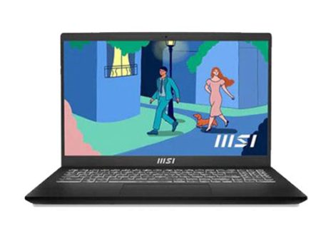 MSI Modern 15 B12M-207PH (Classic Black) | 15.6  FHD | i5-1235U | 8GB DDR4 | 512 GB SSD | Iris Xe Graphics | Windows 11 | MSI Sleeve Bag For Sale