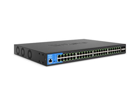 Linksys LGS352MPC 48-Port Managed Gigabit PoE+ Switch w  4 10G SFP+ Uplinks 740W TAA Compliant on Sale