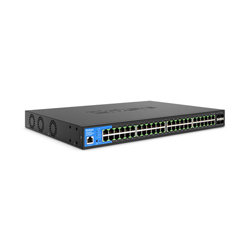 Linksys LGS352MPC 48-Port Managed Gigabit PoE+ Switch w  4 10G SFP+ Uplinks 740W TAA Compliant on Sale