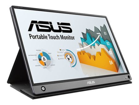 ASUS ZenScreen Touch MB16AMT portable monitor—15.6-inch IPS Full HD 10-point Touch, USB Type-C, Micro-HDMI, For Laptops, Smartphones, Consoles, and Cameras Sale