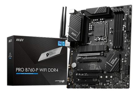 MSI Pro B760-P WiFi DDR4 LGA1700 Motherboard on Sale