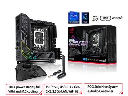 Asus ROG Strix Z790-I Gaming WiFi DDR5 Motherboard (LGA 1700) Online Hot Sale