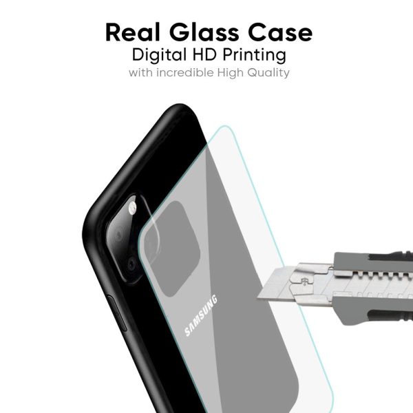 Jet Black Glass Case for Samsung Galaxy A04 Online Sale