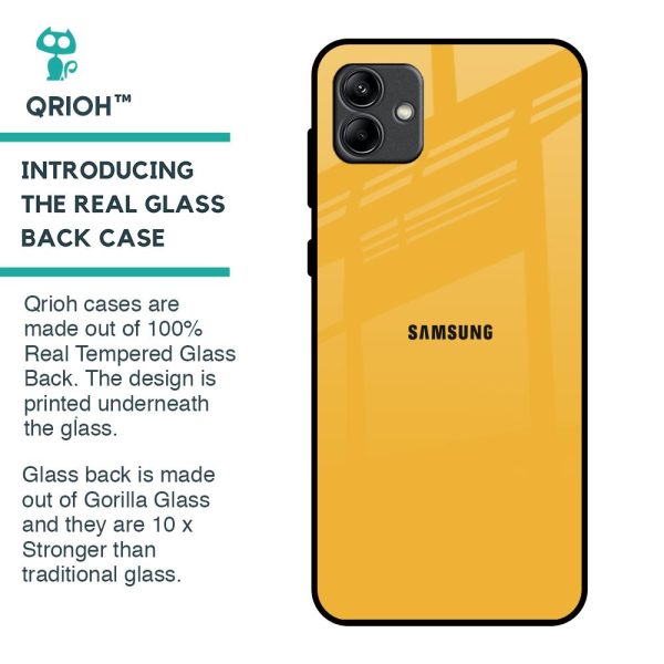 Fluorescent Yellow Glass case for Samsung Galaxy A04 Online now