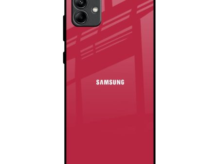 Solo Maroon Glass case for Samsung Galaxy A04 Online Hot Sale