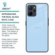 Pastel Sky Blue Glass Case for Realme 9i 5G Discount