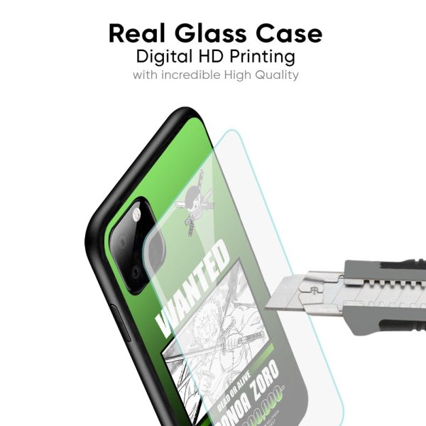 Zoro Wanted Glass Case for Samsung Galaxy A03 Fashion