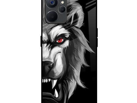 Wild Lion Glass Case for Realme 9i 5G Cheap