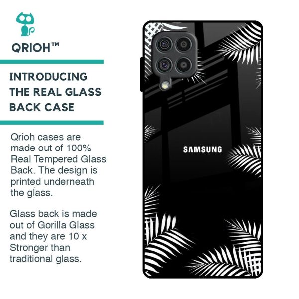 Zealand Fern Design Glass Case For Samsung Galaxy F62 Fashion