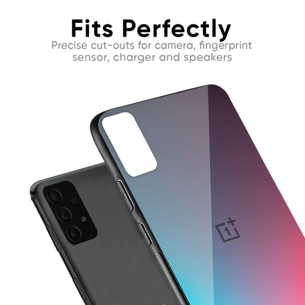 Rainbow Laser Glass Case for OnePlus 6T Fashion