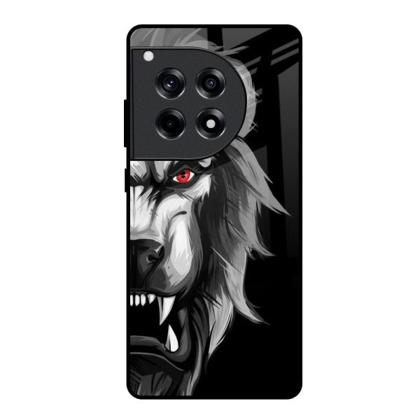 Wild Lion Glass Case for OnePlus 12R 5G For Cheap