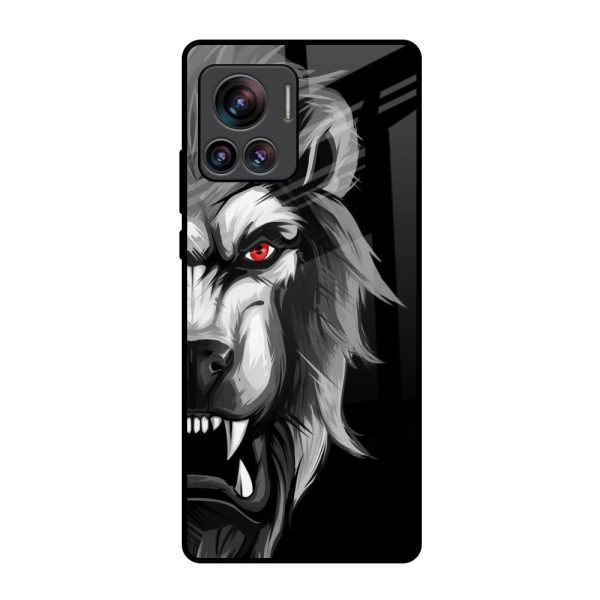 Wild Lion Glass Case for Motorola Edge 30 Ultra For Discount