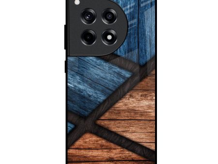 Wooden Tiles Glass Case for OnePlus 12R 5G Discount