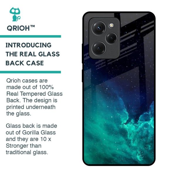 Winter Sky Zone Glass Case For Poco X5 Pro 5G Fashion