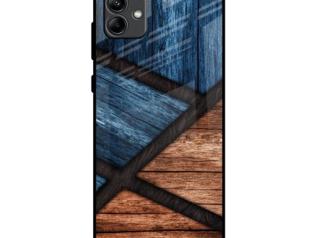 Wooden Tiles Glass Case for Samsung Galaxy A04 Cheap