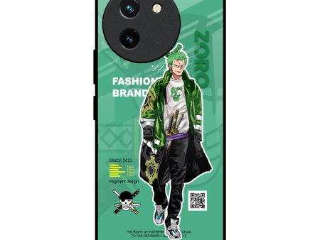 Zoro Bape Glass Case for Vivo T3X 5G For Cheap