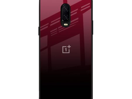 Wine Red Glass Case For OnePlus 6T Supply