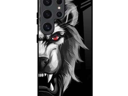 Wild Lion Glass Case for Samsung Galaxy S24 Ultra 5G Hot on Sale