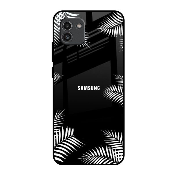 Zealand Fern Design Glass Case For Samsung Galaxy A03 Online Sale