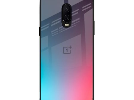 Rainbow Laser Glass Case for OnePlus 6T Fashion