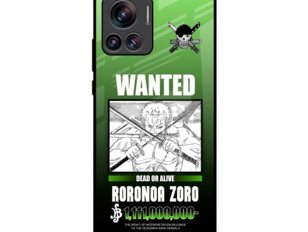 Zoro Wanted Glass Case for Motorola Edge 30 Ultra Online Sale