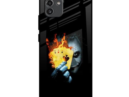 AAA Joker Glass Case for Samsung Galaxy A03 For Discount