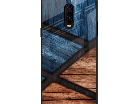 Wooden Tiles Glass Case for OnePlus 6T Discount