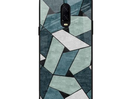 Abstact Tiles Glass Case for OnePlus 6T Discount