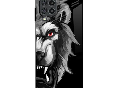 Wild Lion Glass Case for Samsung Galaxy F62 Cheap