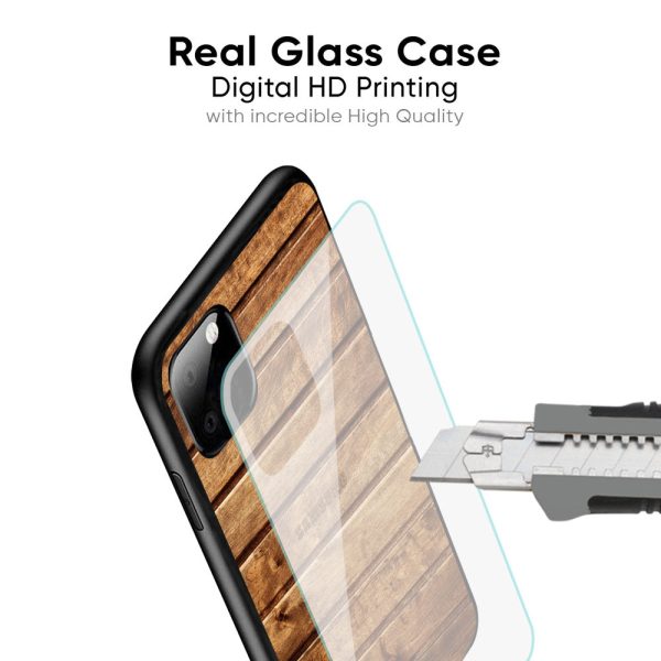 Wooden Planks Glass Case for Samsung Galaxy A52s 5G Online now